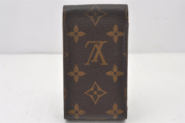 Authentic Louis Vuitton Monogram Etui Cigarette Case M63024 LV 6491K