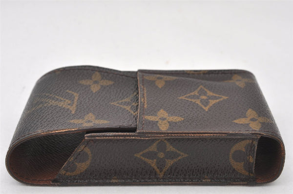 Authentic Louis Vuitton Monogram Etui Cigarette Case M63024 LV 6491K