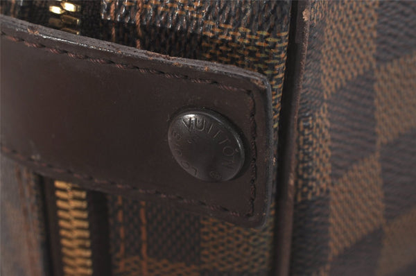 Authentic Louis Vuitton Damier Olav PM Shoulder Cross Body Bag N41442 LV 6493J