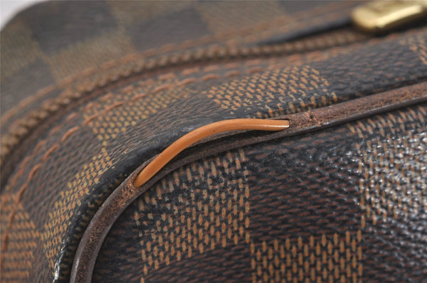 Authentic Louis Vuitton Damier Olav PM Shoulder Cross Body Bag N41442 LV 6493J