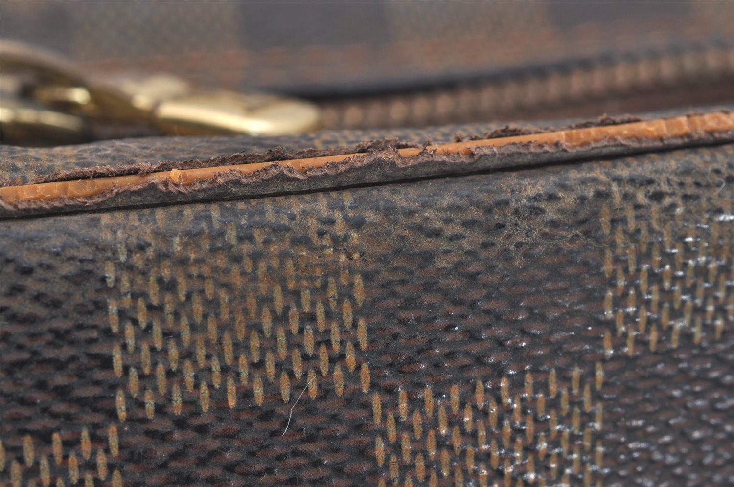 Authentic Louis Vuitton Damier Olav PM Shoulder Cross Body Bag N41442 LV 6493J