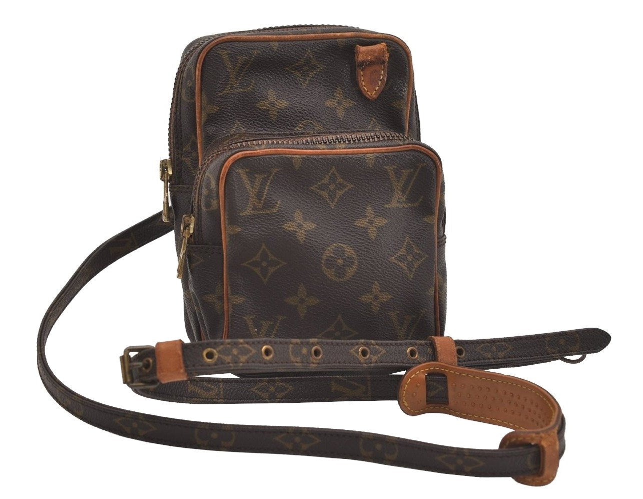 Authentic Louis Vuitton Monogram Mini Amazone Shoulder Bag M45238 LV Junk 6494J