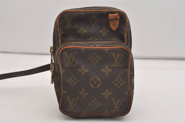 Authentic Louis Vuitton Monogram Mini Amazone Shoulder Bag M45238 LV Junk 6494J