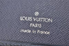 Authentic Louis Vuitton Epi Organizer De Poche Pass Case Blue M6358G LV 6494K