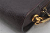 Authentic Louis Vuitton Taiga Baikal Clutch Bag Purple M30186 LV 6495J