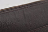 Authentic Louis Vuitton Taiga Baikal Clutch Bag Purple M30186 LV 6495J