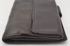 Authentic GUCCI Guccissima GG Leather Long Wallet Purse 257012 Brown 6495K