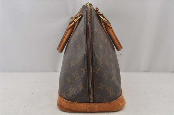 Authentic Louis Vuitton Monogram Alma Hand Bag Purse M51130 LV 6496J