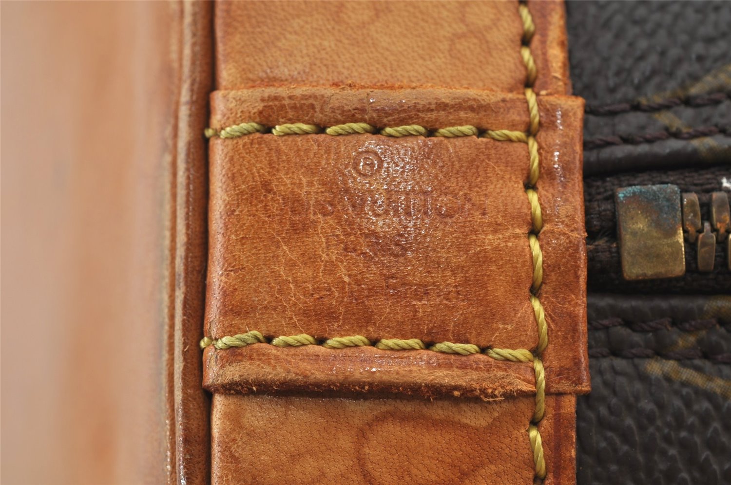 Authentic Louis Vuitton Monogram Alma Hand Bag Purse M51130 LV 6496J