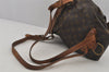 Authentic Louis Vuitton Monogram Montsouris MM Backpack M51136 LV 6497J