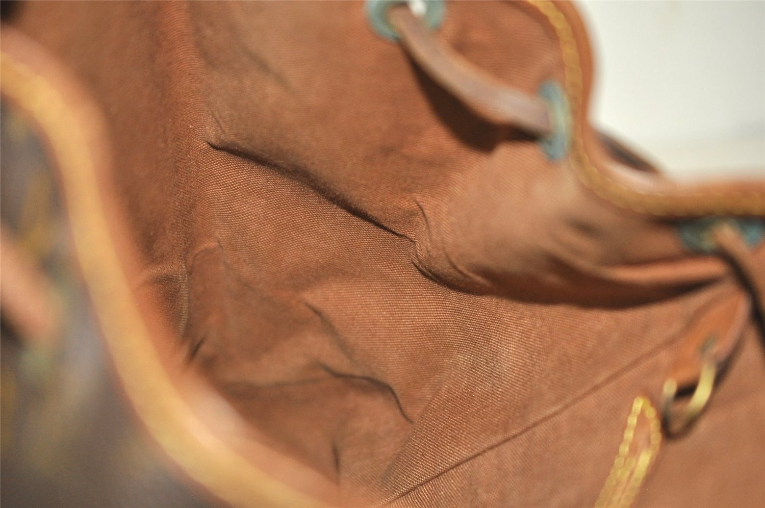 Authentic Louis Vuitton Monogram Montsouris MM Backpack M51136 LV 6497J