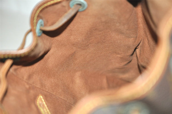 Authentic Louis Vuitton Monogram Montsouris MM Backpack M51136 LV 6497J