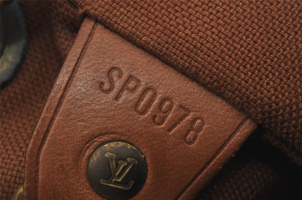 Authentic Louis Vuitton Monogram Montsouris MM Backpack M51136 LV 6497J