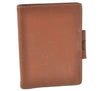 Authentic HERMES Agenda GM Notebook Cover Day Planner Leather Brown 6497K