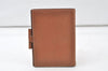 Authentic HERMES Agenda GM Notebook Cover Day Planner Leather Brown 6497K