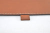 Authentic HERMES Agenda GM Notebook Cover Day Planner Leather Brown 6497K