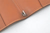 Authentic HERMES Agenda GM Notebook Cover Day Planner Leather Brown 6497K