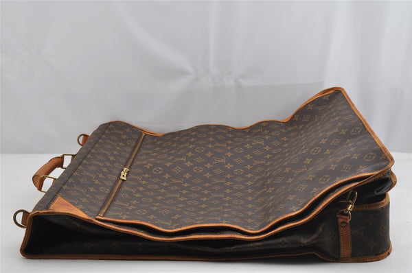 Auth Louis Vuitton Monogram Portable Cabine Garment Bag Hangers Travel LV 6498I