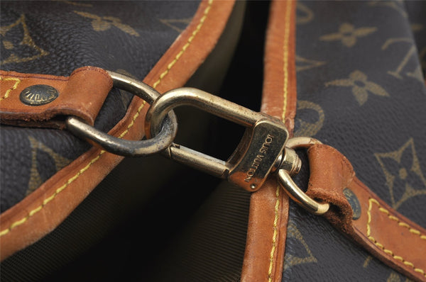 Auth Louis Vuitton Monogram Portable Cabine Garment Bag Hangers Travel LV 6498I