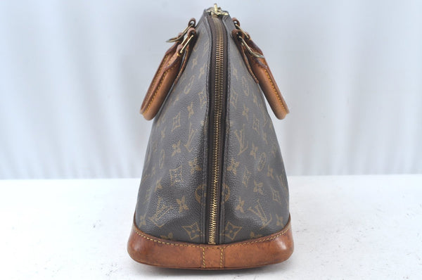 Authentic Louis Vuitton Monogram Alma Hand Bag Purse M51130 LV 6498J