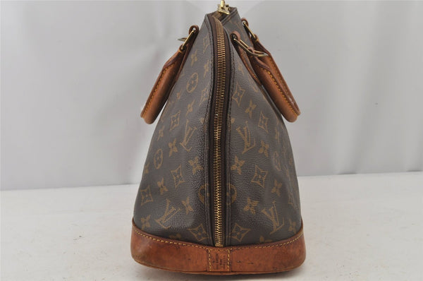 Authentic Louis Vuitton Monogram Alma Hand Bag Purse M51130 LV 6498J