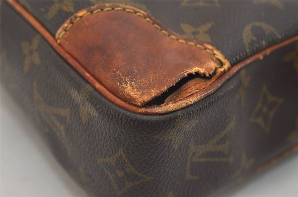 Authentic Louis Vuitton Monogram Porte Documents Voyage M53361 Briefcase 6500J