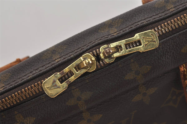 Authentic Louis Vuitton Monogram Porte Documents Voyage M53361 Briefcase 6500J