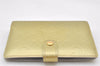 Authentic Louis Vuitton Vernis Agenda PM Notebook Cover Green R21002 LV 6500K