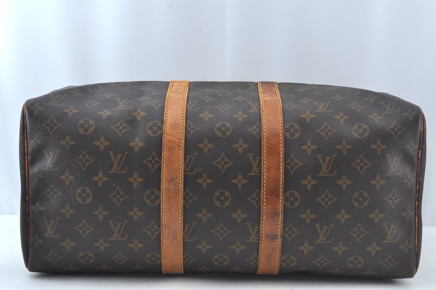 Auth Louis Vuitton Monogram Keepall 45 Travel Boston Bag M41428 LV Junk 6503J