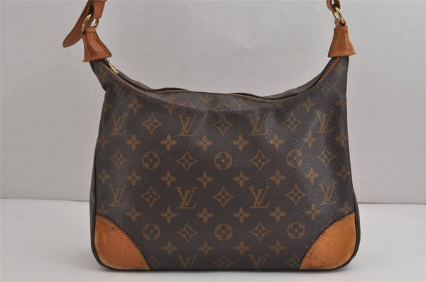 Authentic Louis Vuitton Monogram Boulogne 30 Shoulder Cross Bag M52165 LV 6505J