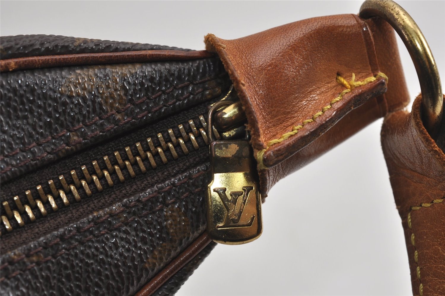 Authentic Louis Vuitton Monogram Boulogne 30 Shoulder Cross Bag M52165 LV 6505J