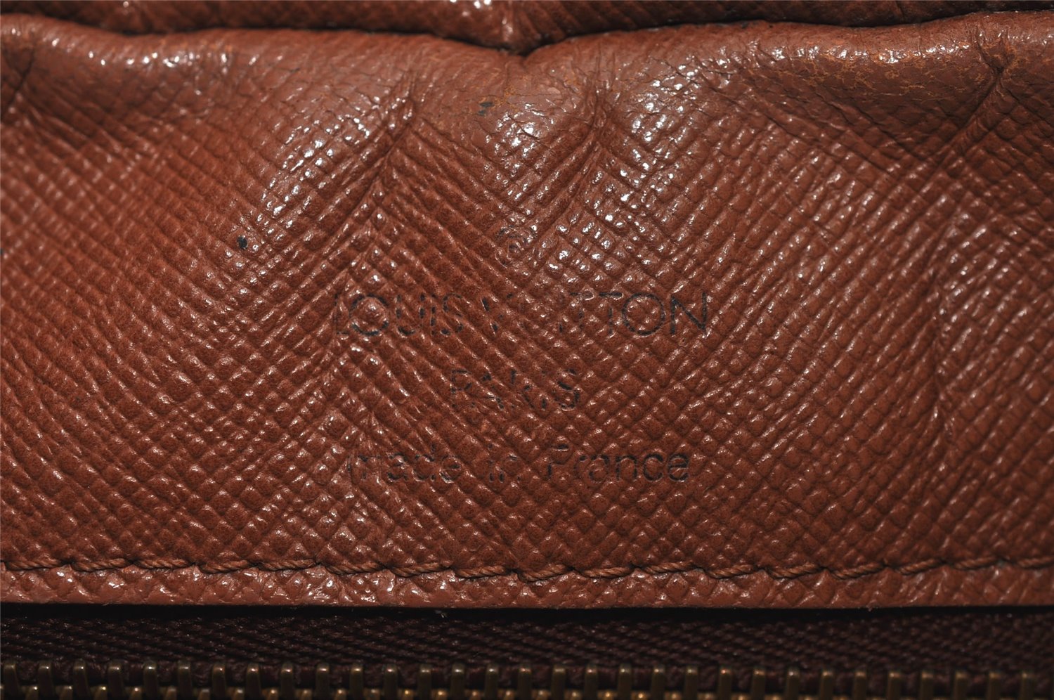 Authentic Louis Vuitton Monogram Boulogne 30 Shoulder Cross Bag M52165 LV 6505J