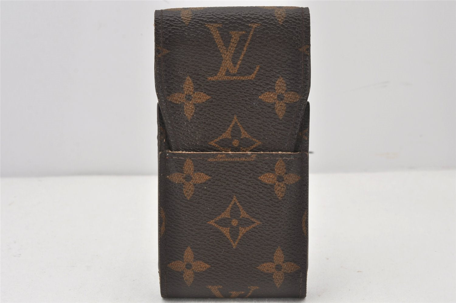 Authentic Louis Vuitton Monogram Etui Cigarette Case M63024 LV 6505K