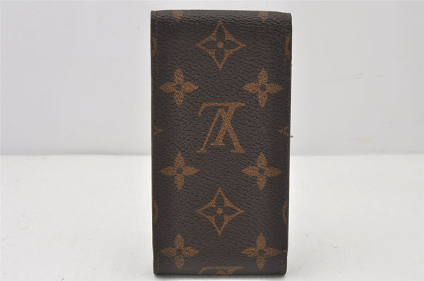 Authentic Louis Vuitton Monogram Etui Cigarette Case M63024 LV 6505K