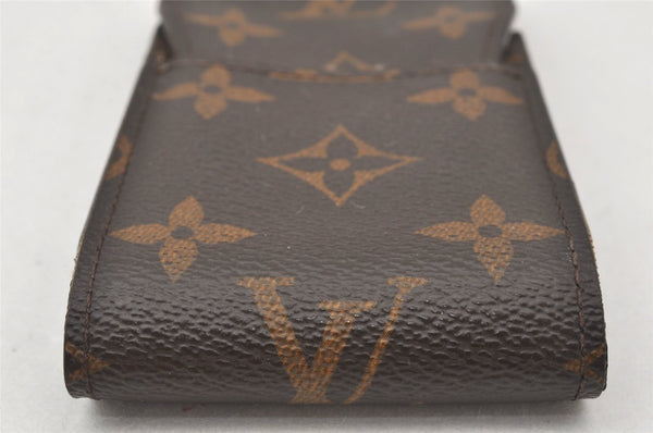 Authentic Louis Vuitton Monogram Etui Cigarette Case M63024 LV 6505K