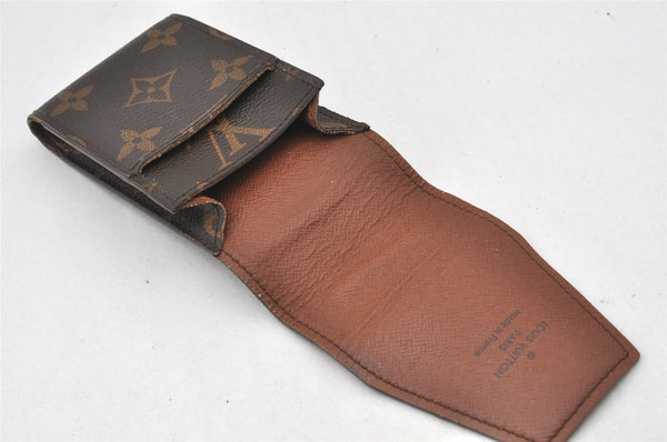 Authentic Louis Vuitton Monogram Etui Cigarette Case M63024 LV 6505K