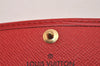 Authentic Louis Vuitton Epi Multicles 4 Key Case Red M63827 LV 6507I