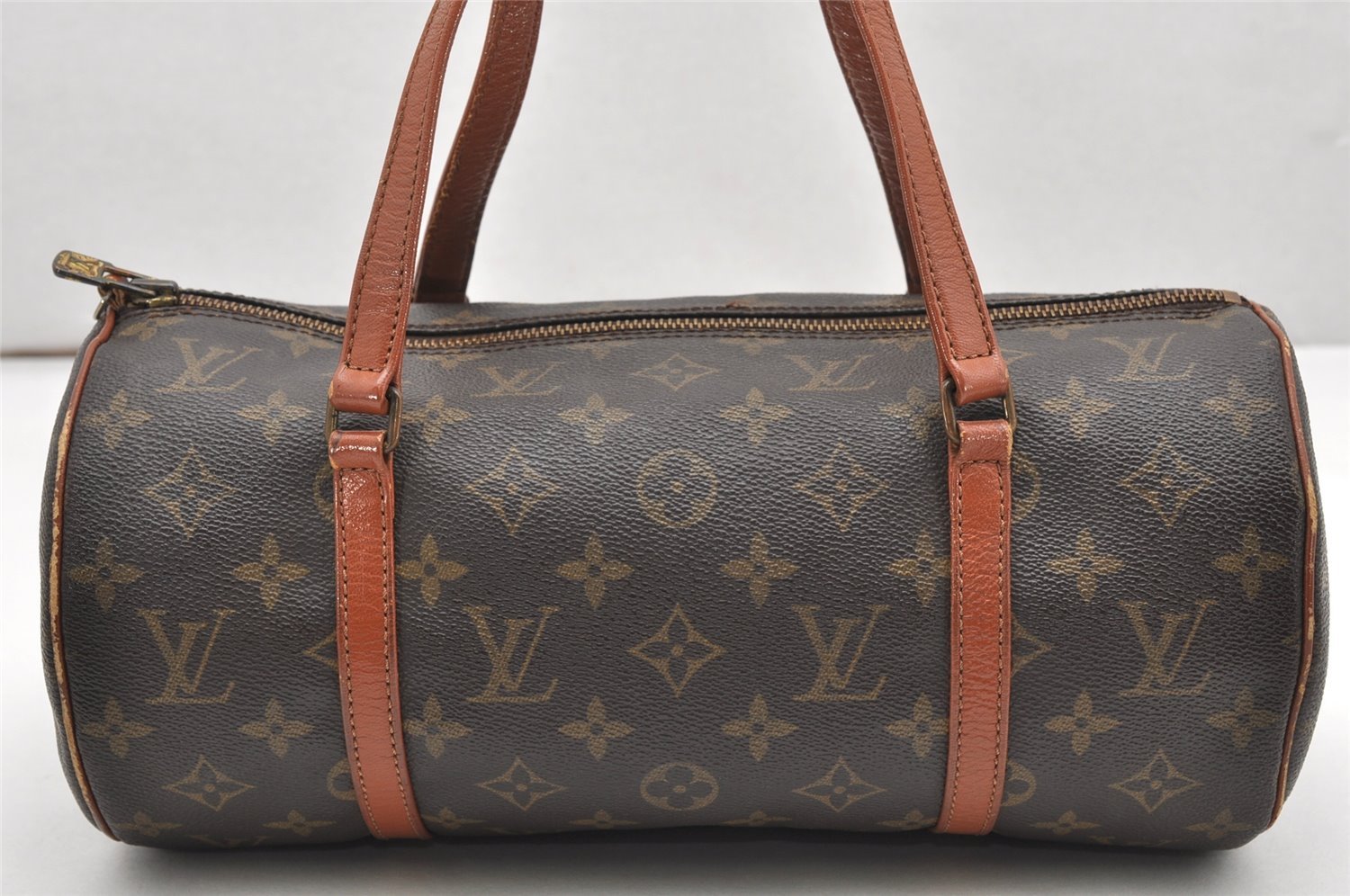 Authentic Louis Vuitton Monogram Papillon 30 Hand Bag Old Model LV 6507K