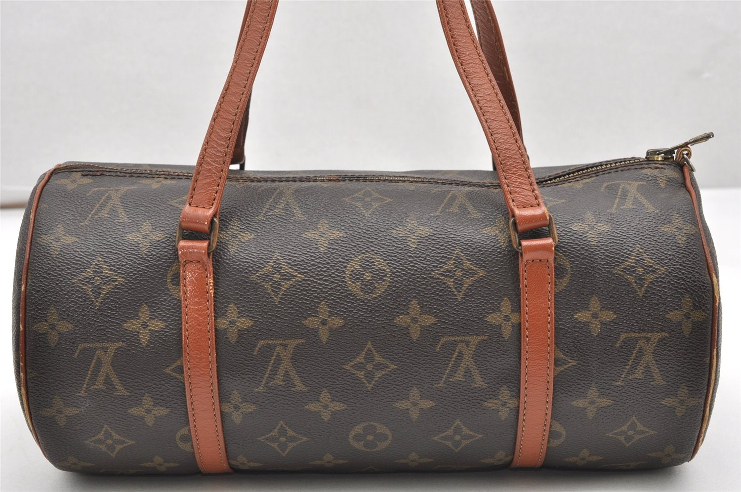 Authentic Louis Vuitton Monogram Papillon 30 Hand Bag Old Model LV 6507K