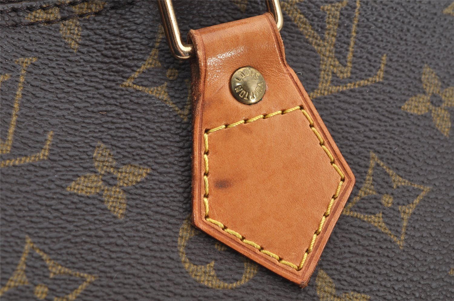 Authentic Louis Vuitton Monogram Alma Hand Bag Purse M51130 LV 6509I