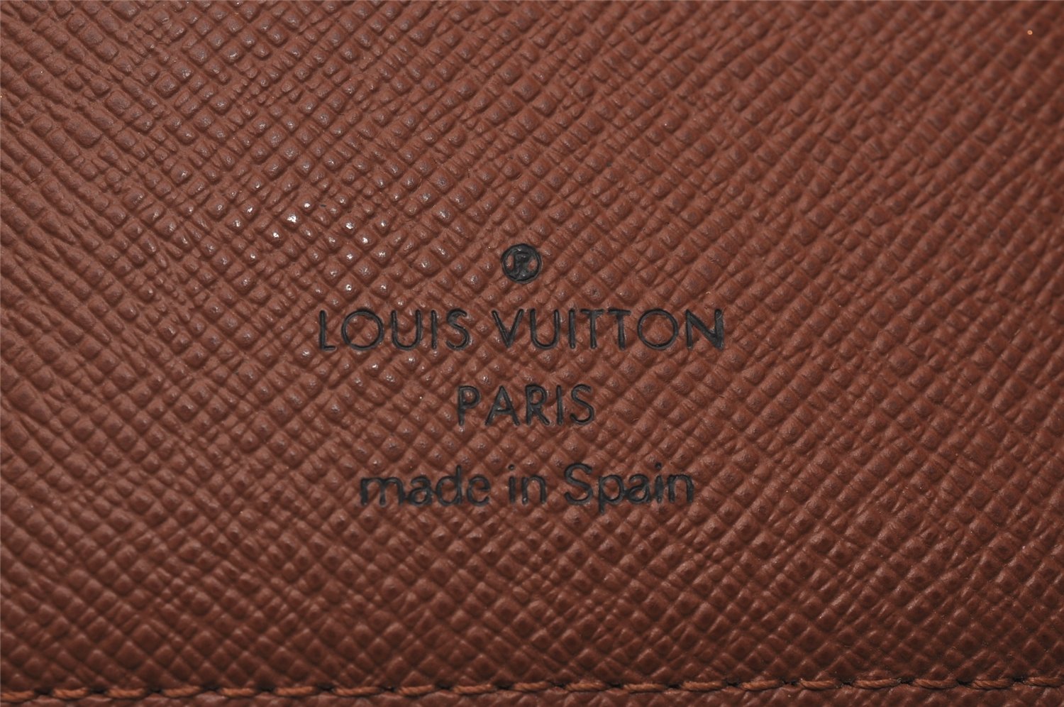 Authentic Louis Vuitton Monogram Agenda PM Notebook Cover R20005 LV 6511I