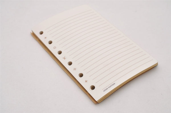 Authentic Louis Vuitton Monogram Agenda PM Notebook Cover R20005 LV 6511I