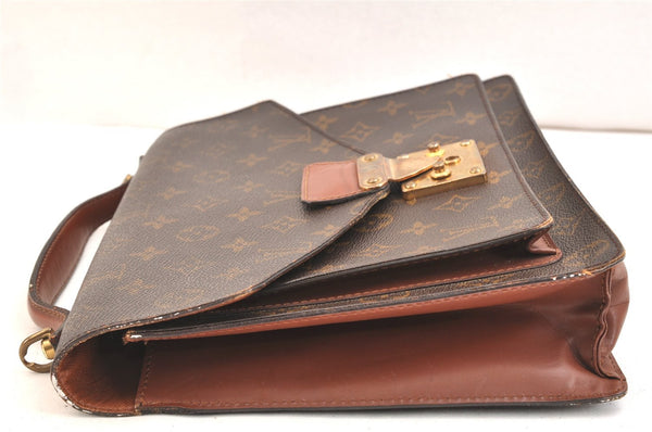 Authentic Louis Vuitton Monogram Monceau 2Way Shoulder Hand Bag M51185 LV 6511K