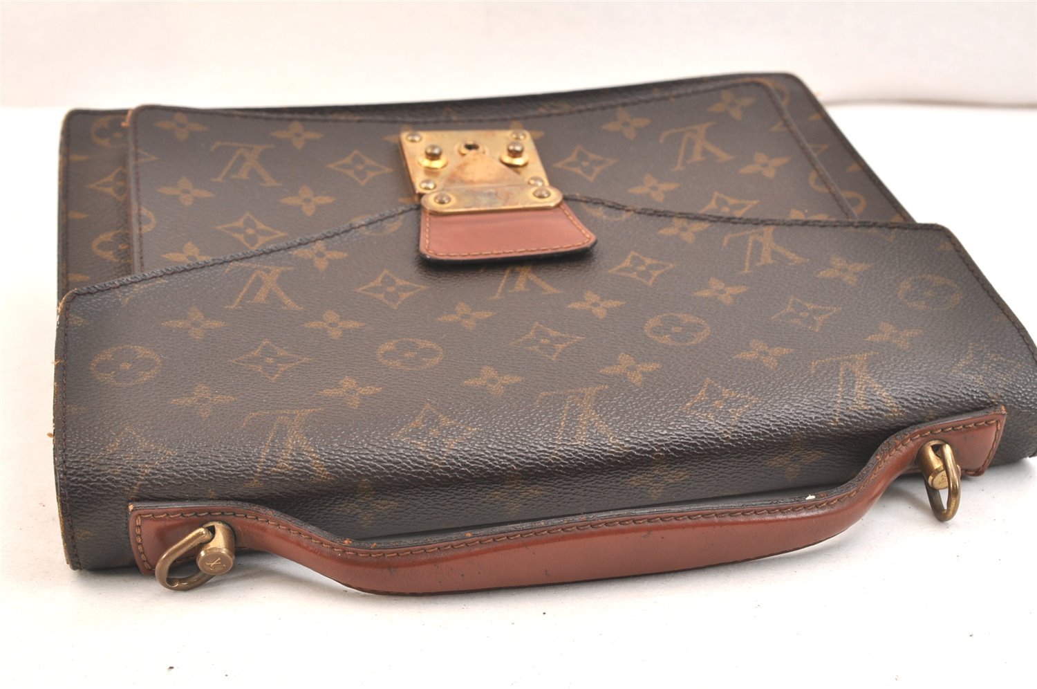Authentic Louis Vuitton Monogram Monceau 2Way Shoulder Hand Bag M51185 LV 6511K