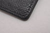 Authentic Louis Vuitton Taiga Portefeuille Pince Card Case Black M62978 LV 6512I