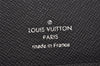 Authentic Louis Vuitton Taiga Portefeuille Pince Card Case Black M62978 LV 6512I