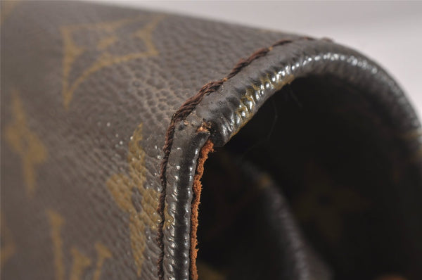 Authentic Louis Vuitton Monogram Cartouchiere MM Shoulder Bag Old Model 6512J