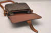 Authentic Louis Vuitton Monogram Cartouchiere MM Shoulder Bag Old Model 6512J