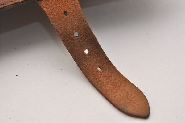 Authentic Louis Vuitton Monogram Cartouchiere MM Shoulder Bag Old Model 6512J