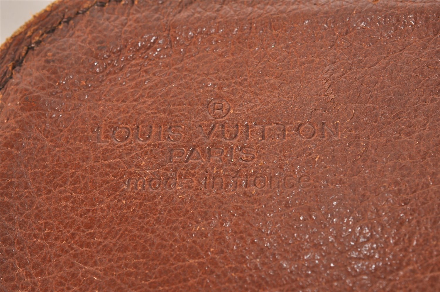 Authentic Louis Vuitton Monogram Cartouchiere MM Shoulder Bag Old Model 6512J